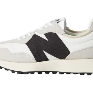 New Balance White and Black Athletic Shoes